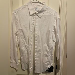 Slim Fit Calvin Klein Button Up